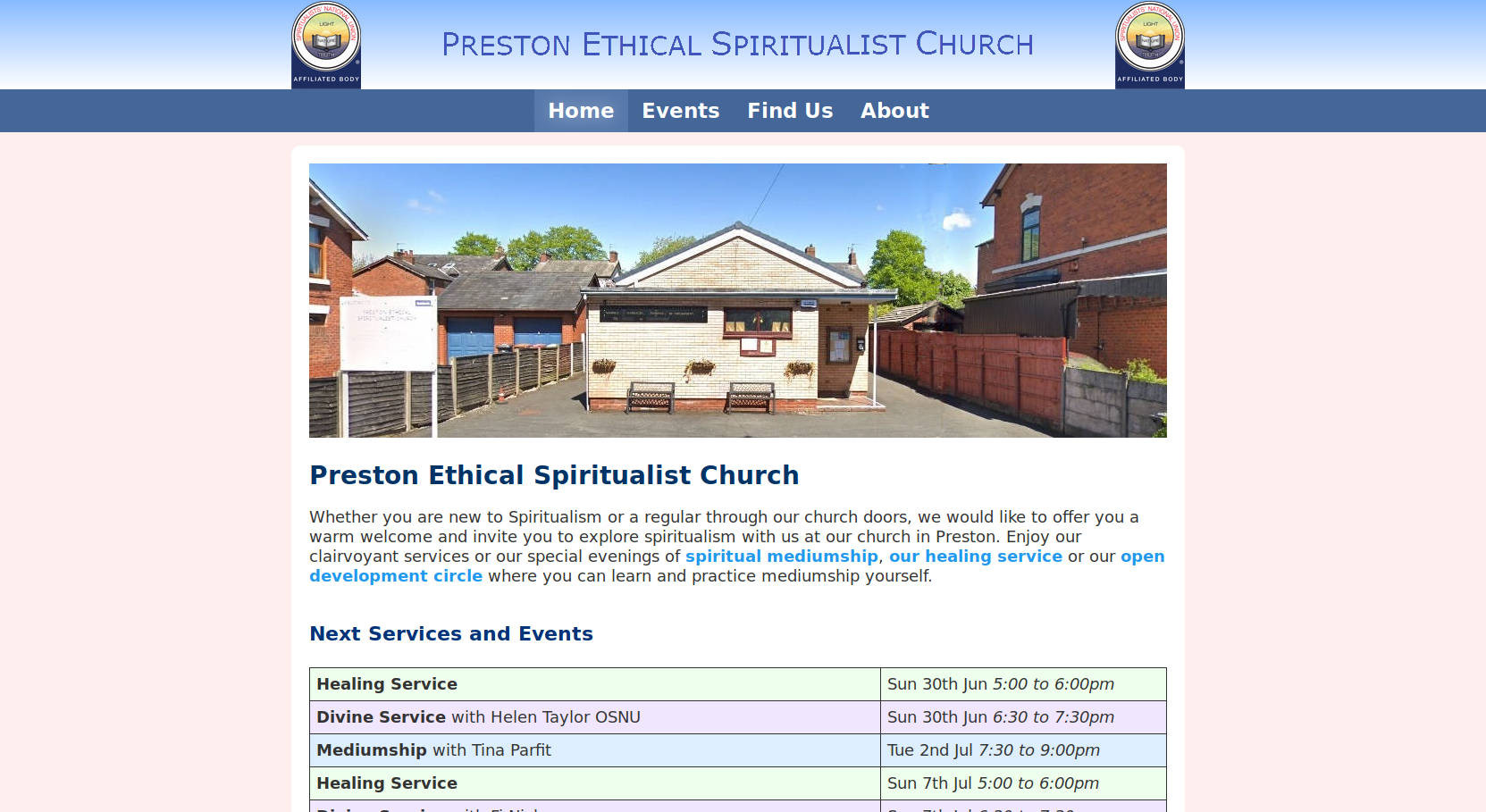 Preston Ethical Spiritualist Church